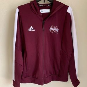 Adidas Mississippi State zip hoodie MENS XL